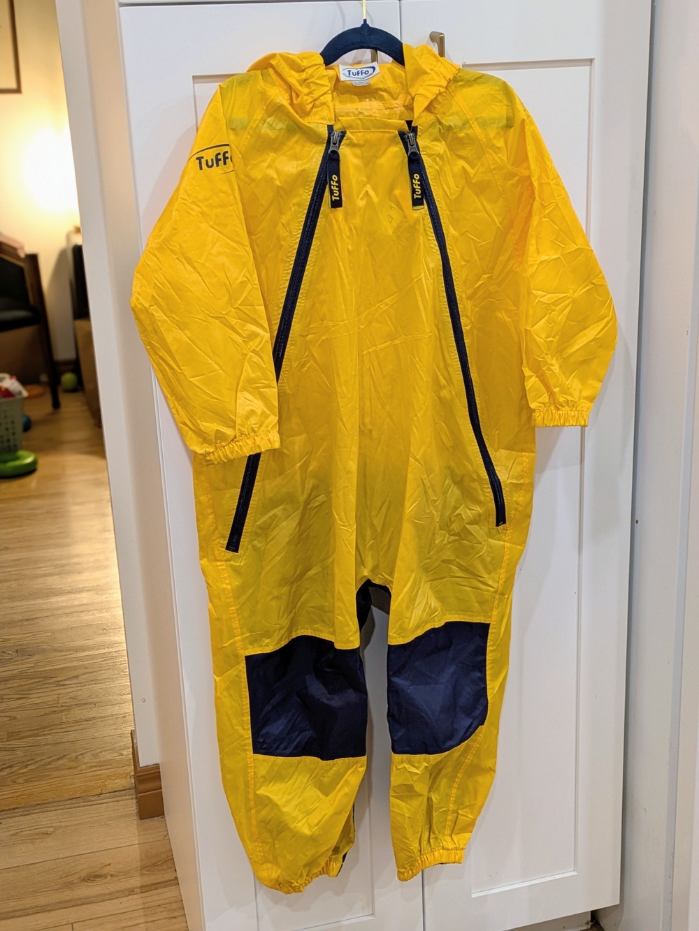 Tuffo Yellow Waterproof One-Piece Rain Suit